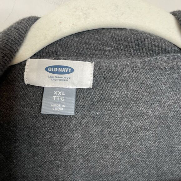 Old Navy Womens Gray Size XXL Hi Lo Open Cardigan Long Sleeve Sweater - Picture 2 of 3